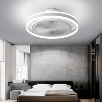 modern led ceiling fan nordic minimalist iron ceiling fan lamp is used for bedroom living room office and home lighting