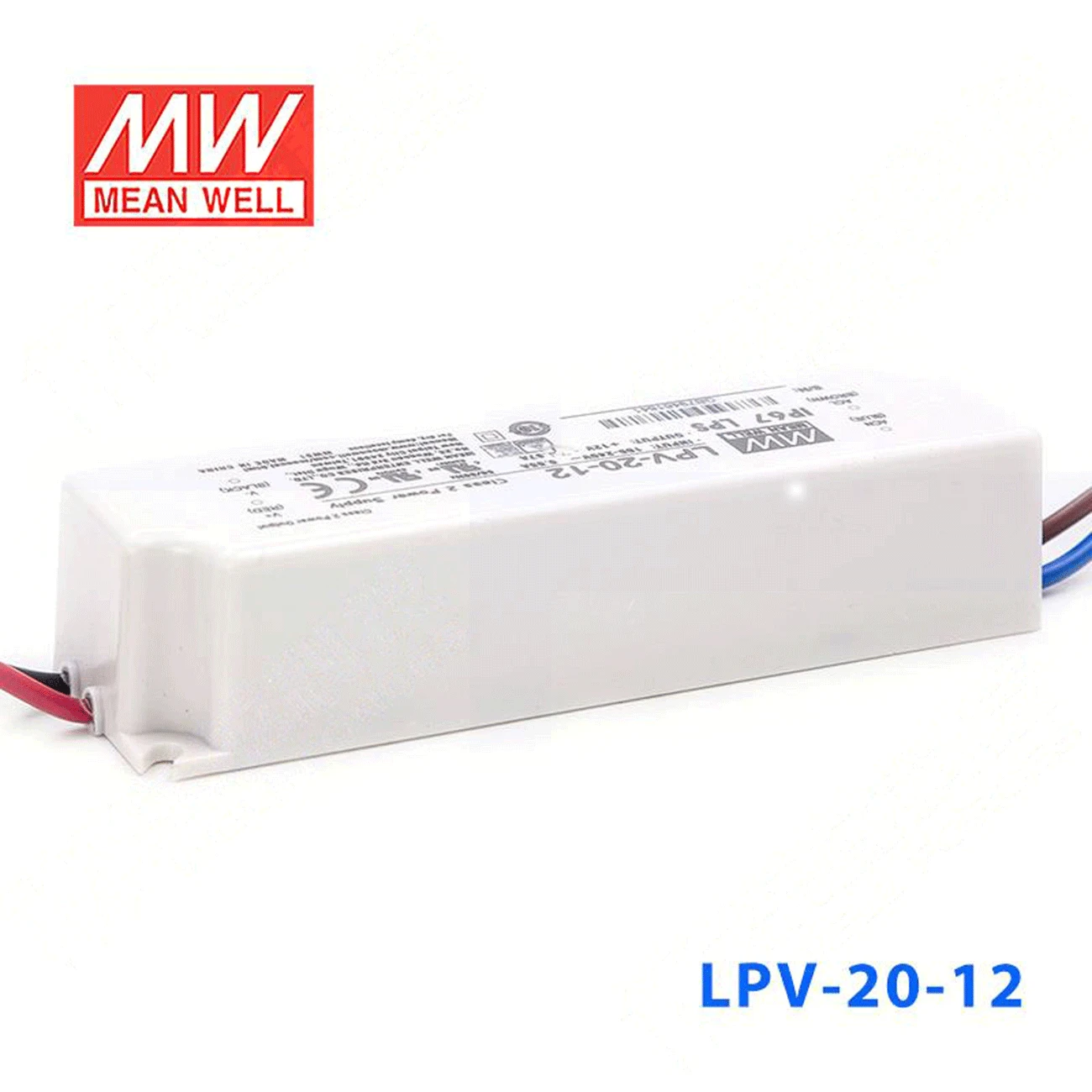 

friendly MEAN WELL 12Pack LPV-20-12 12V 1.67A meanwell LPV-20 20W Single Output LED Switching Power Supply