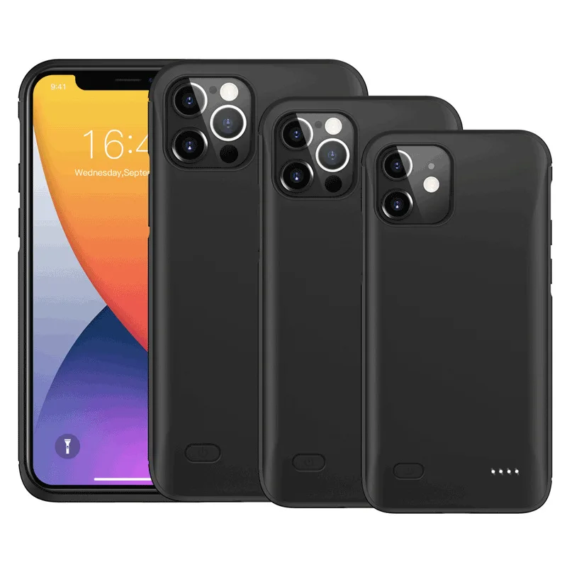5000 мАч зарядное устройство чехол для iPhone 12mini 12 12pro внешний аккумулятор max