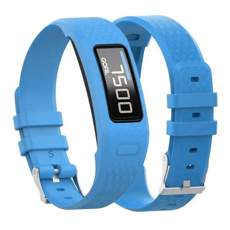 Силиконовый сменный ремешок для наручных часов S-образный размер Garmin Vivofit 1/Vivofit 2