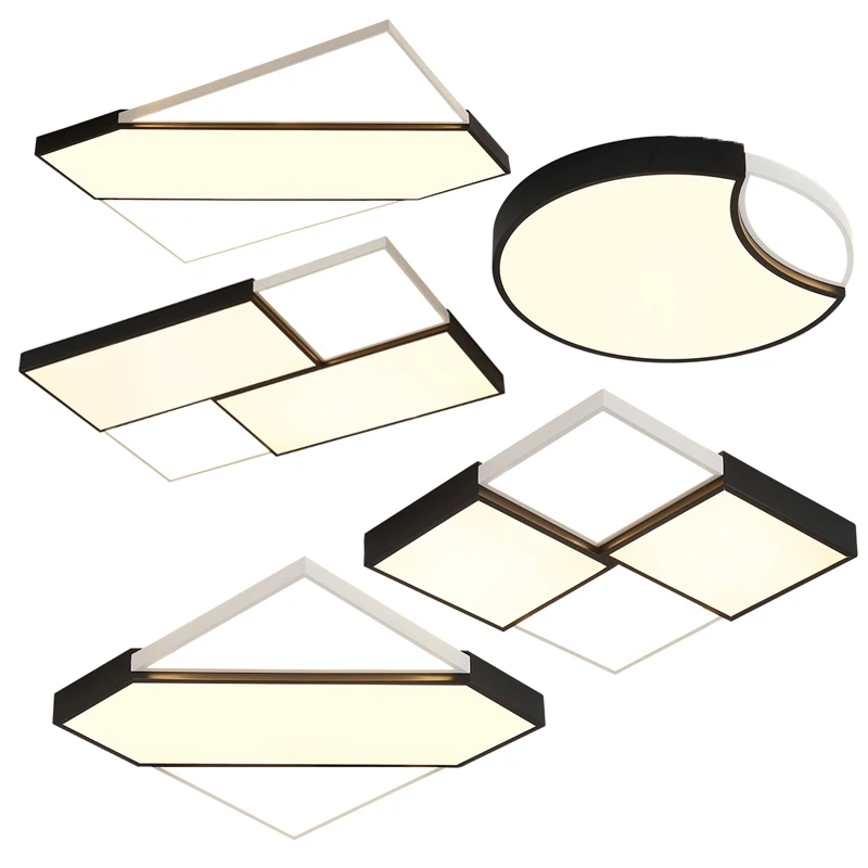 Современный потолочный светильник светодиодный ультратонкий простой для