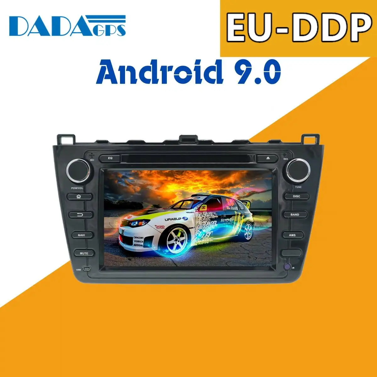 Автомобильный мультимедийный плеер для Mazda 6 Android 2007 2012 Стерео PX6 аудио GPS