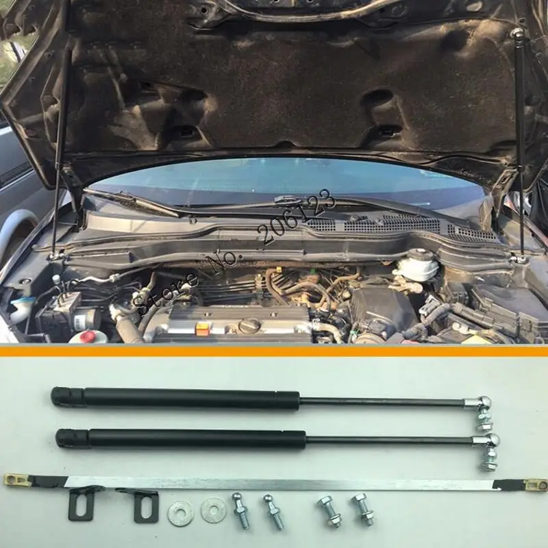 

2pcs For HONDA CR-V 2007 2008 2009 2010 2011 front boonet Gas Spring Boot Gas Support Struts