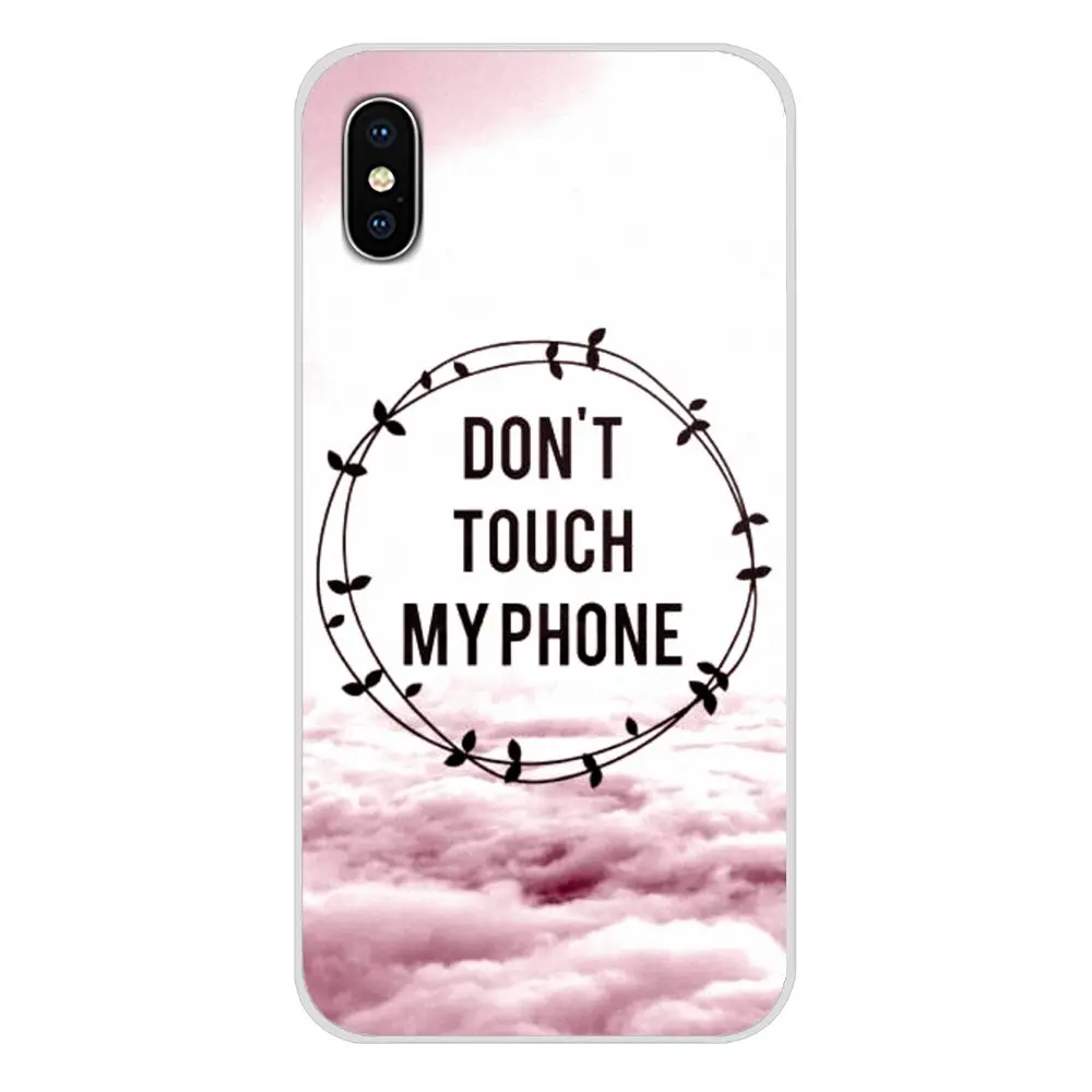 For Huawei G7 G8 P8 P9 P10 P20 P30 Lite Mini Pro P Smart Plus 2017 2018 2019 Dont Touch My Phone Accessories Cases Covers | Мобильные