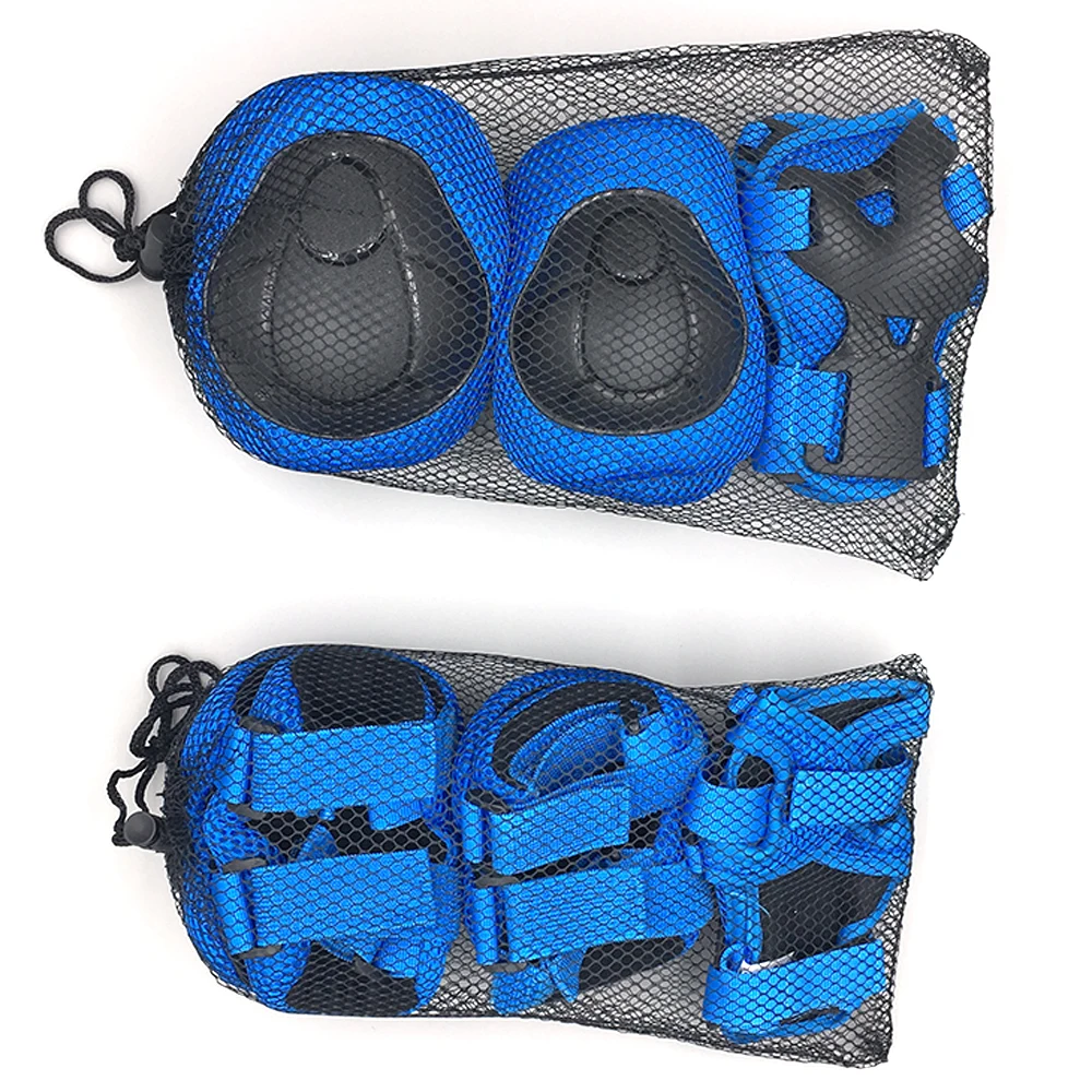 Детские наколенники 6 в 1 защита для локтей мотоцикла защитное снаряжение с