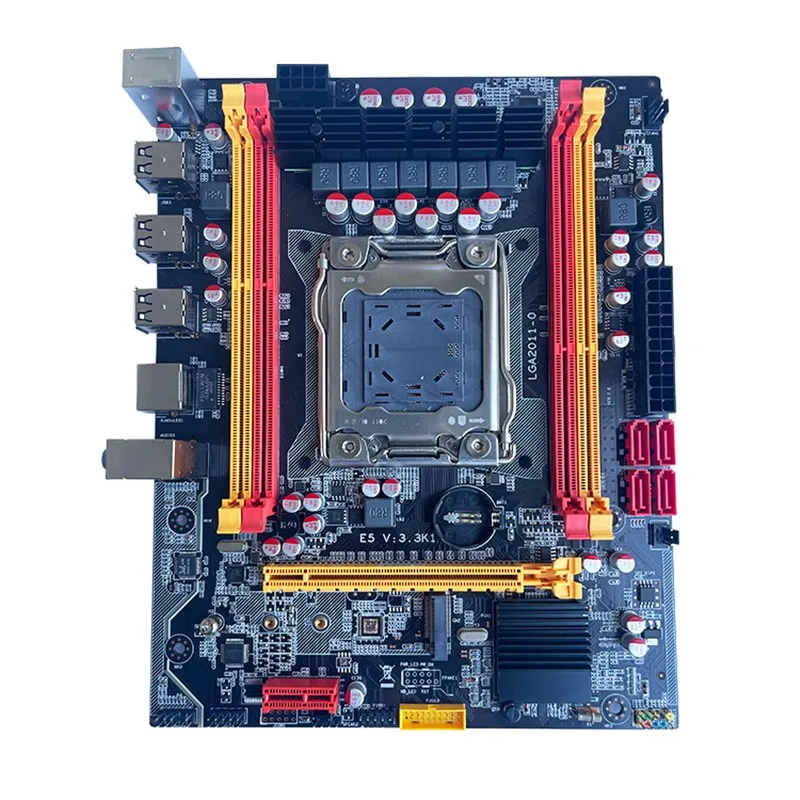 Envinda X79 Motherboard LGA 2011 Socket M.2 NVME SATA SSD DDR3 Ram Memory Computer Mainboard for Intel LGA2011 i7 Xeon E5 CPU | Компьютеры