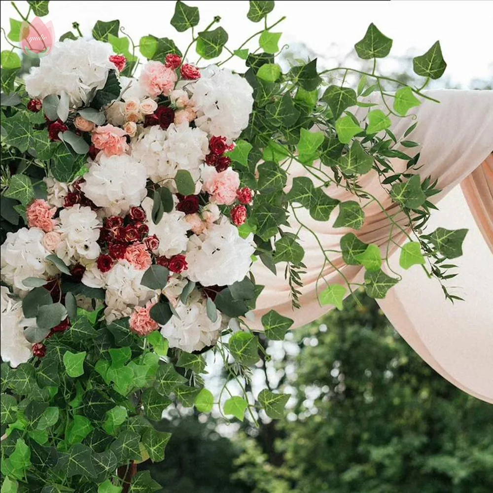 1 шт. зеленая искусственная лоза домашний декор подвесной цветок сделай сам