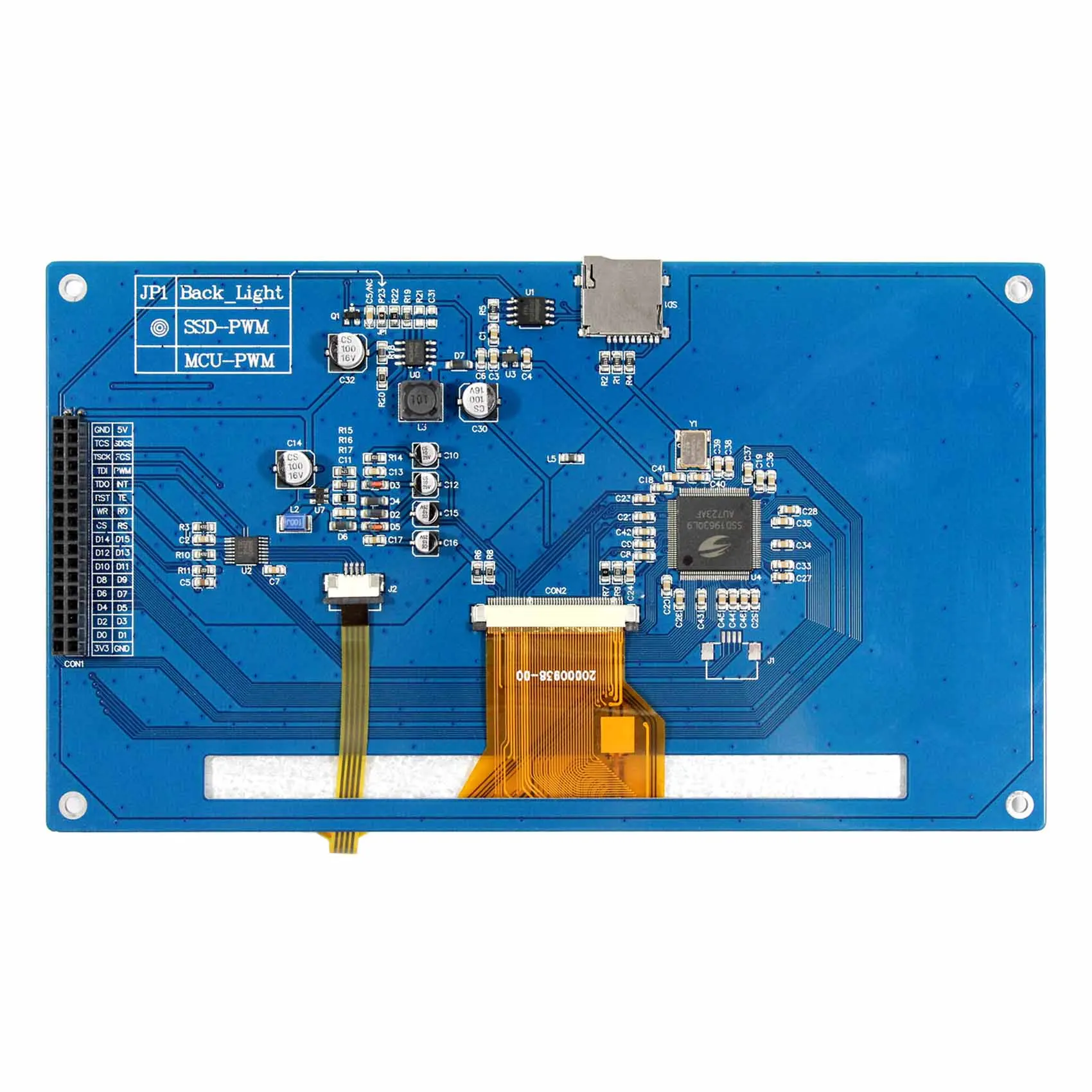 7 &quotTFT ЖК-дисплей MCU интерфейс с SSD1963 контроллер Экран Поддержка 64k цветов |