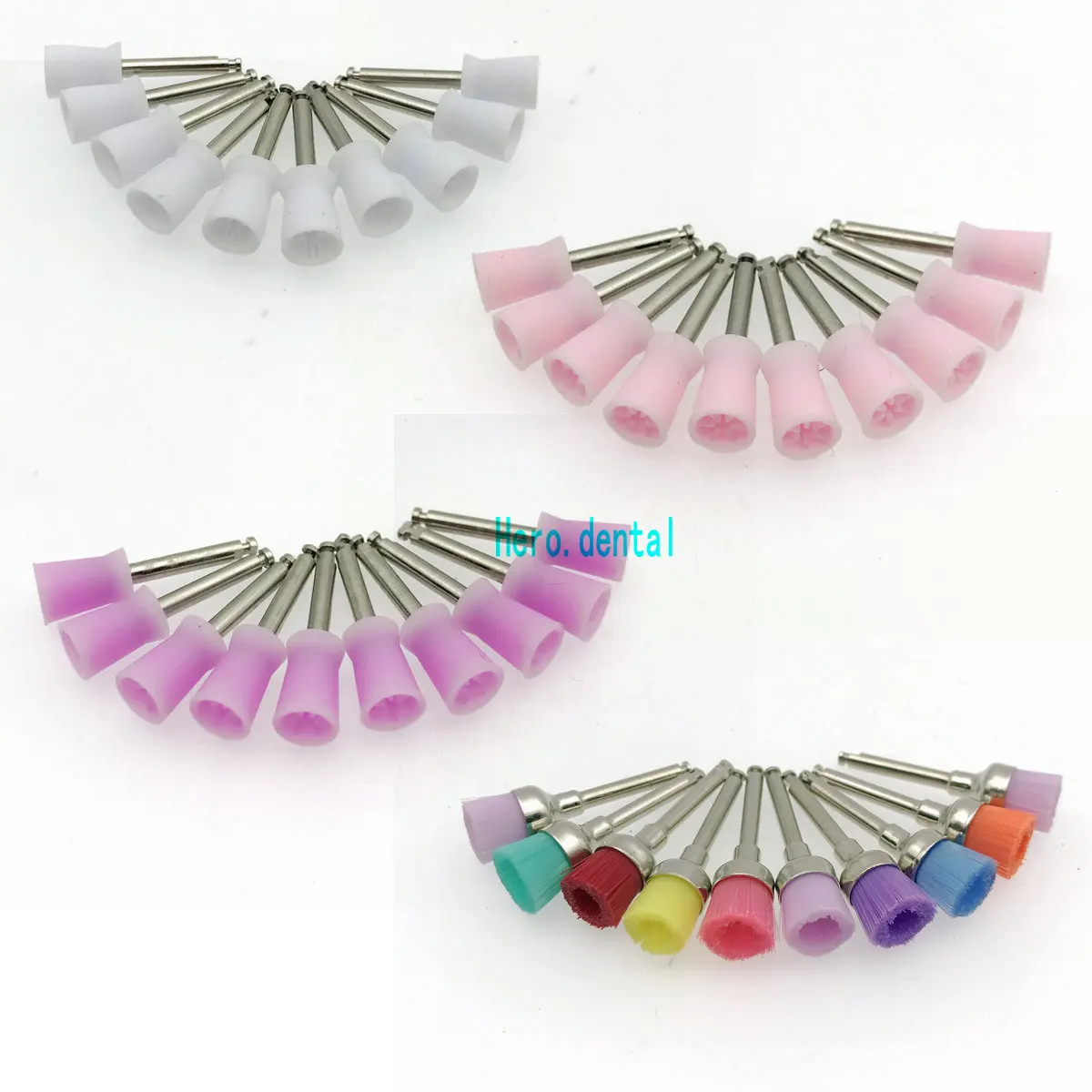 10 смешанных типов одноразовых 100 шт. зубных щёток для