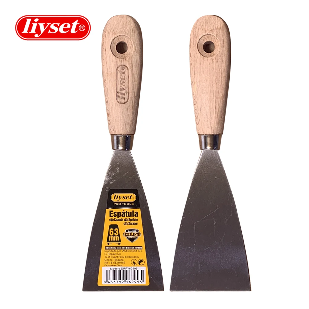 Стальная лопатка Liyset нож для нанесения шпатлевки инструмент покраски 1/2/3/4/5