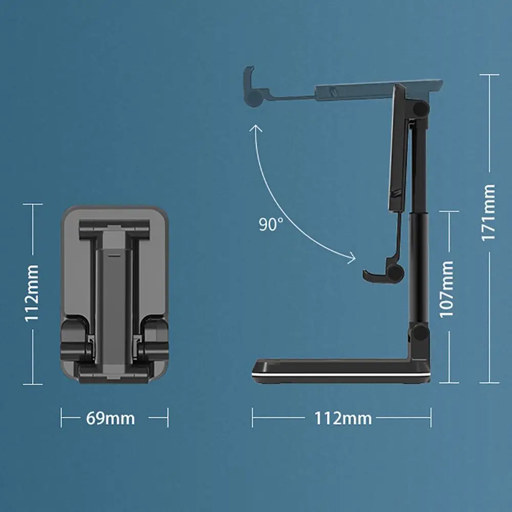 

Adjustable Desktop Phone Bracket Wireless Charging Tablet Mobile Phone Stand For iPhone 11 11 Pro XR XS Max 8 For AirPods Pro
