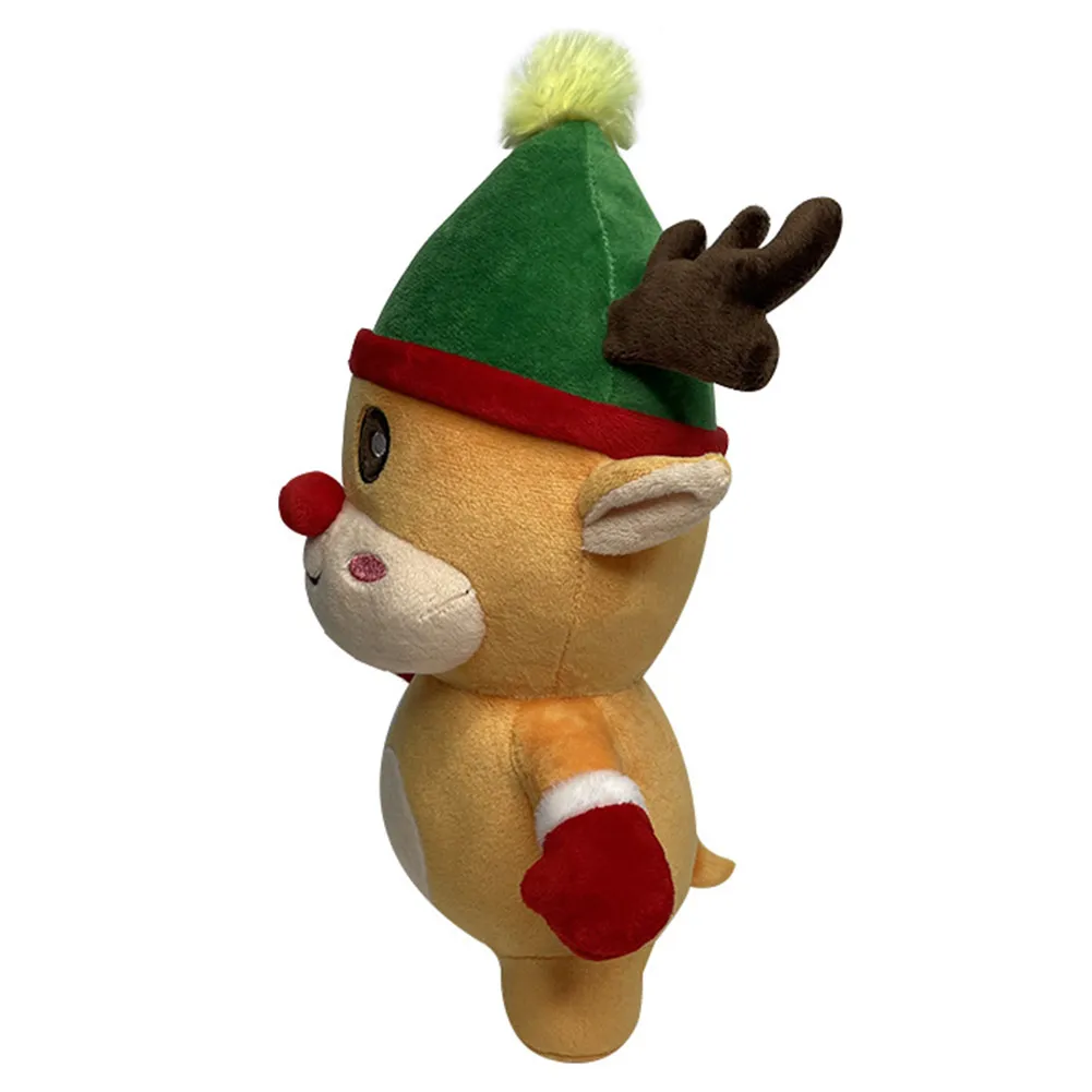 Рождественский лось снеговик плюшевые игрушки Мультяшные мягкие набивные куклы