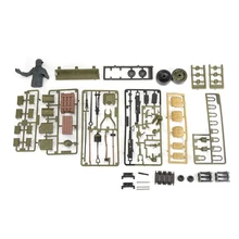 Для 1/16 Henglong Tank 3898 1 USA Sherman M4A3 RC Пластиковые солдатские аксессуары