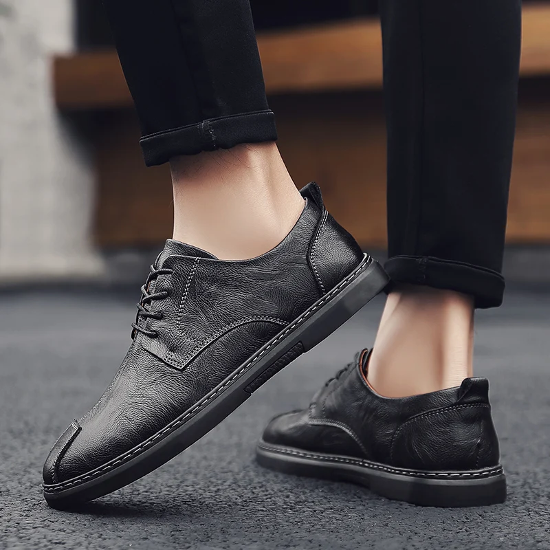 

hombresneakers informales blade zapatos mens casuales wear sports Sneaker shoes leather ocio shoe men summer causal fashion 2020