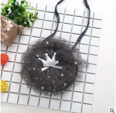 2019 модные милые детские сумки для маленьких девочек с короной кружевные