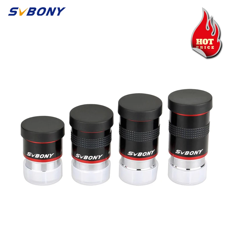 SVBONY телескоп окуляр 1 25 дюймов 4 шт./компл. набор окуляра FMC &quot68 градусов ультра