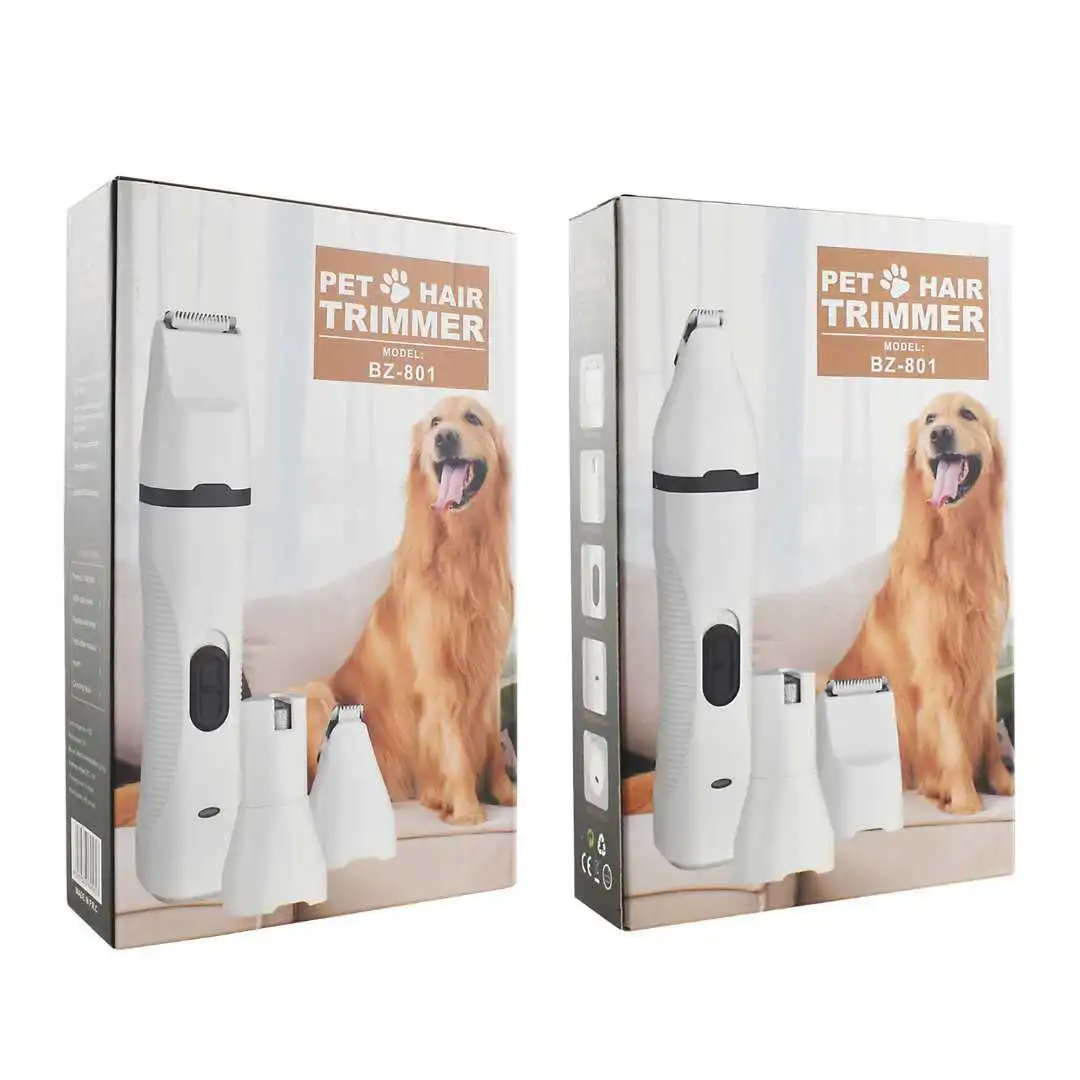 

Dog Hair Trimmer Kit Rechargeable USB Pet Cat Hair Clipper Rechargeable Low noise Grooming Shaver Cut Machine Animal clipper