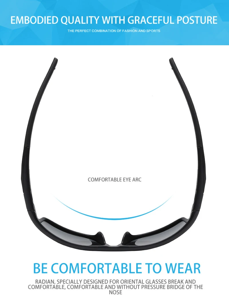 

2021 New Motorcycle Cycling Sunglasses Mtb Polarized Sports Moto Glasses Goggles Bicycle Mountain Bike Glasses Men's Women