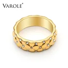 VAROLE простые шорты с узором; Летние штаны; Кольца для женщин Золотой Цвет очаровательные кольца, с украшением в виде кристаллов; Модные ювелирные изделия Шикарный Подарок на годовщину