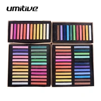 umitive soft masters pastel colored chalk drawing coloring art supplies art supplies for kids students brush stationery
