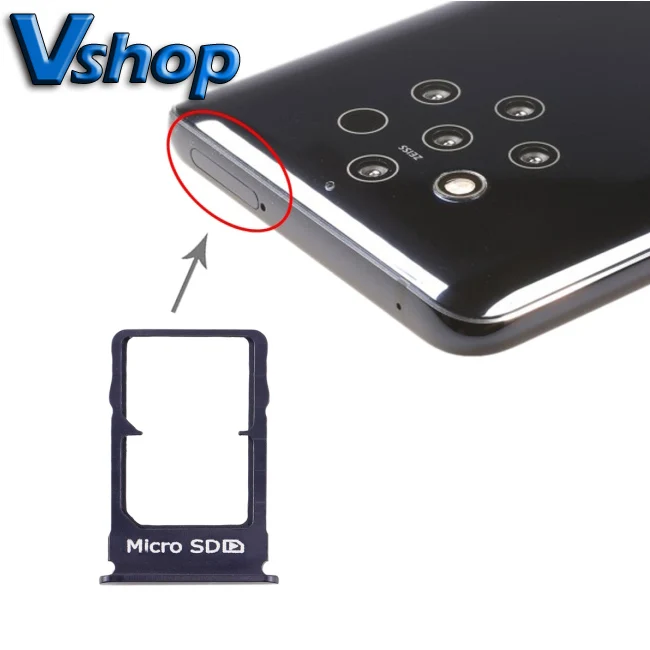 9 pureview лоток для SIM карты + Micro SD Nokia PureView мобильный телефон запасные части|Адаптеры