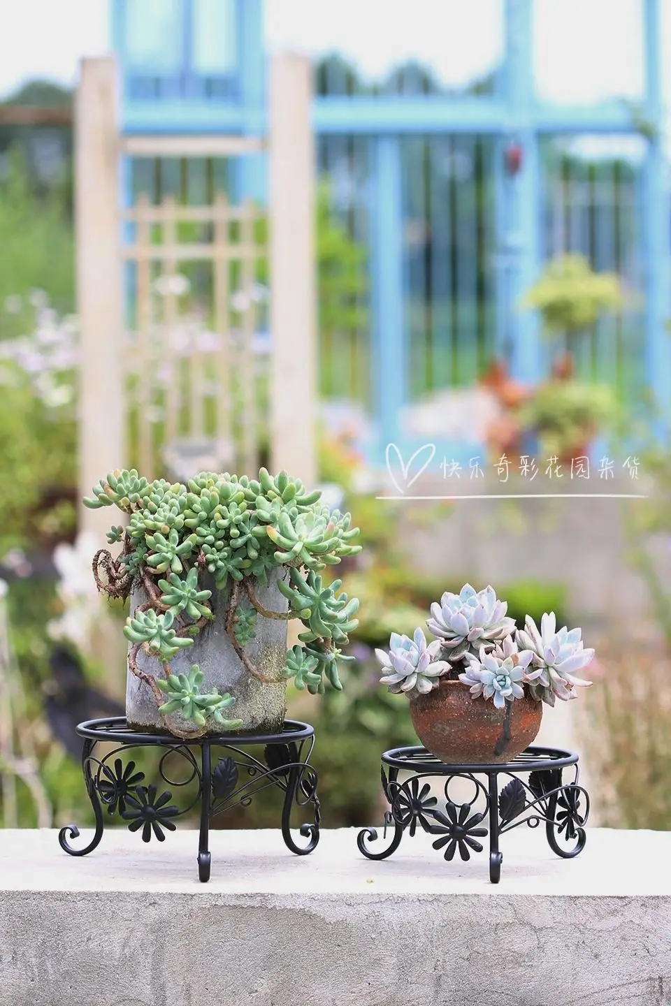 Железный Держатель для цветочных горшков вентилируемый держатель комплект из