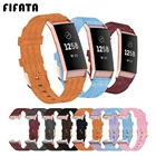 Браслет FIFATA для часов Fitbit Charge 4 3 3 Se плетеный нейлоновый ремешок на запястье для Fitbit Charge 434 Se смарт-браслет