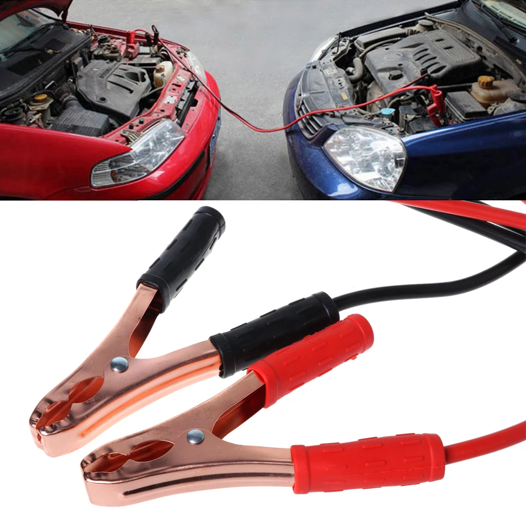 Сверхмощный 500AMP 2 м автомобильный аккумулятор скачок Провода кабели