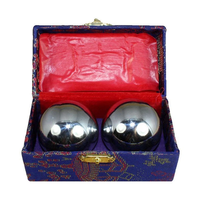 2PCS Stress Relief Toy Finger Exercise Baoding Balls Outdoor Sport Equipment | Игрушки и хобби