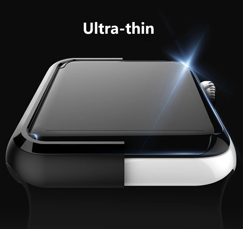 Чехол+ Защитная пленка для Apple watch band 44 мм 40 мм 42 мм 38 мм Гидрогелевая пленка оболочка защита iwatch 4 3 2 1 Аксессуары