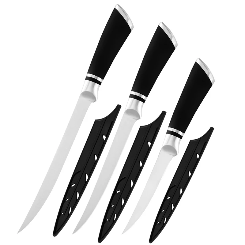 

Stainless Steel Boning Knife 6'' 7'' 8'' Inch Japanese Fish Filleting Knife Sharp Cleaver Slicing Cutting Fishing Kitchen Knife