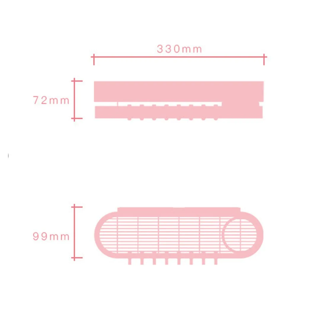 

1X 330*72*99mm Corner Storage Rack Bathroom Shower Shelf Organiser Basket Tidy Rotating Holder In Stock
