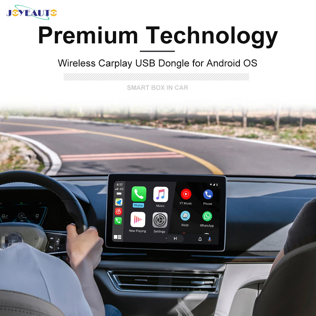 JoyeAuto Upgrade USB Dongle Android автомобильный головный блок беспроводной Apple Carplay