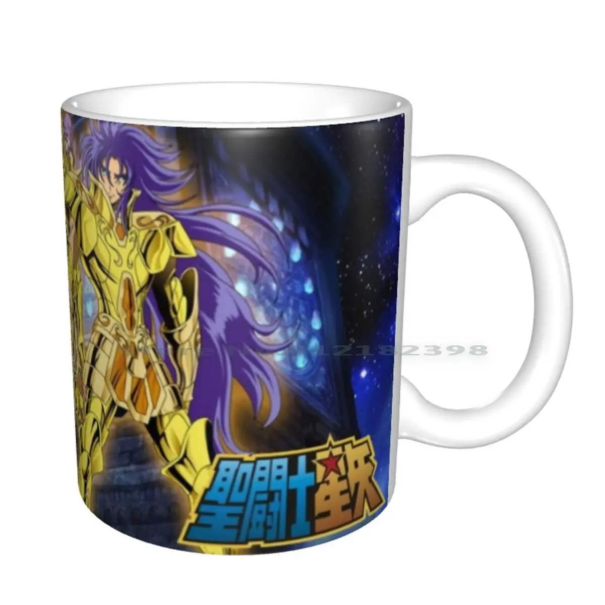Керамические кружки Saint Seiya кофейные чашки кружка для чая с молоком манга аниме