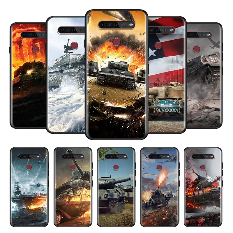 

world of tanks For LG G8 V30 V35 V40 V50 V60 Q60 K40S K50S K41S K51S K61 K71 K22 ThinQ 5G Phone Case