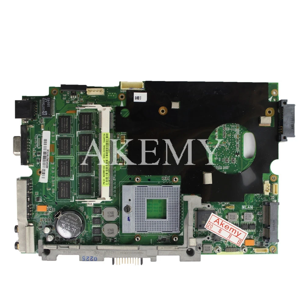 Отправить T7500 2 ядра ЦП для Asus K40AB K40AD K40AF K50AB K50AD K50AF K40IN K40IJ K50IJ K50IN K40IP K50IP материнская