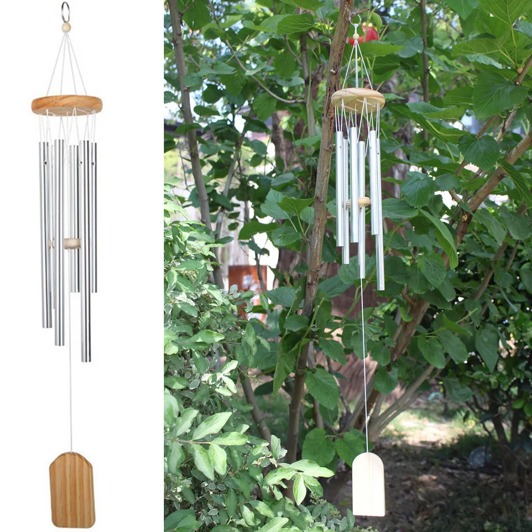 

1pcs Music Wind Chime Ornament Metal Aluminum Tube Large Outdoor Home Garden Balcony Wind Chime Decoration