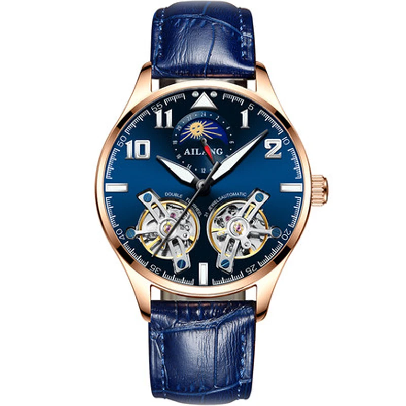 

AILANG Men's Watches Mens Watches Top Brand Luxury Automatic Mechanical Sport Watch Men Wirstwatch Tourbillon Reloj Hombres 2021