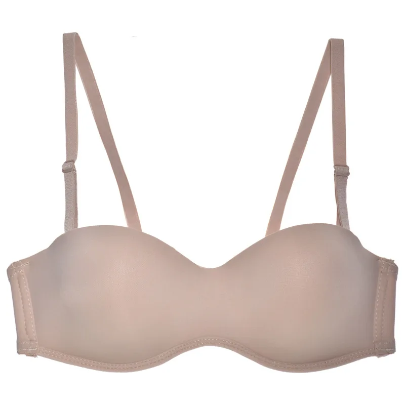 Бюстгальтер женский бесшовный с чашками пуш-ап без косточек