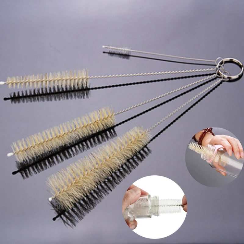 4 шт./компл. Многофункциональный нейлоновые щетки для чистки комплект бэби