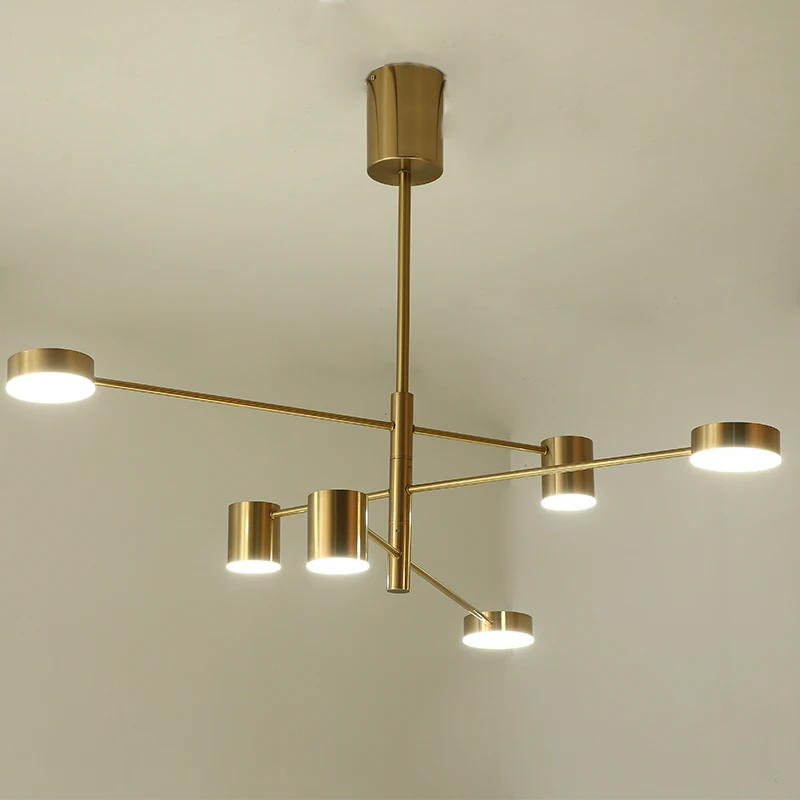 Золотой абажур подвесные светильники светодиодный подвесной прожектор лампа Gu10