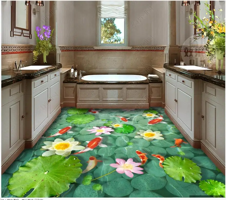 Самоклеящиеся 3D-обои для пола на заказ Настенная Наклейка стен с изображением