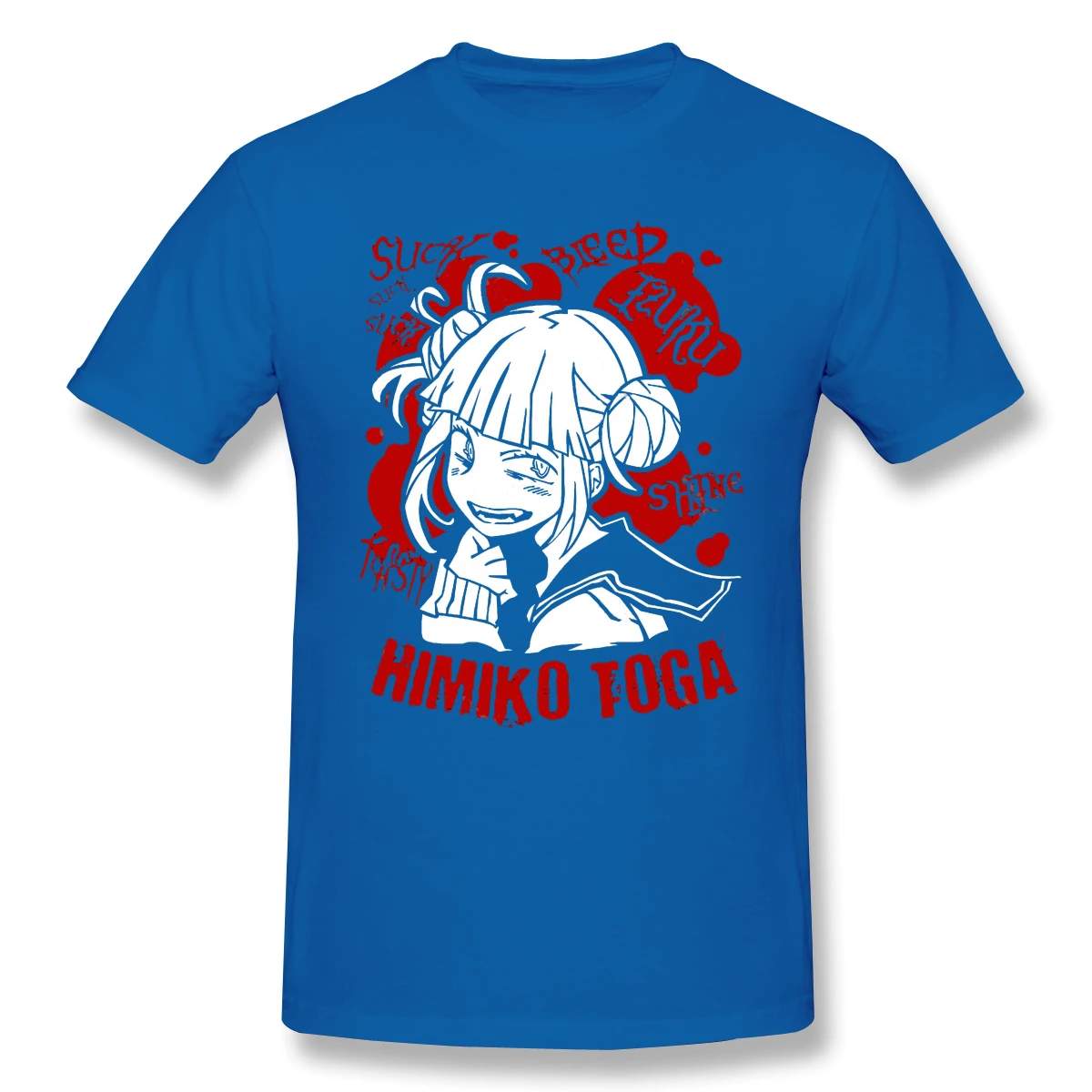 

Boku Himiko Toga GraphicAnime Clothes Design My Hero Academia 100% Cotton Men T-Shirt