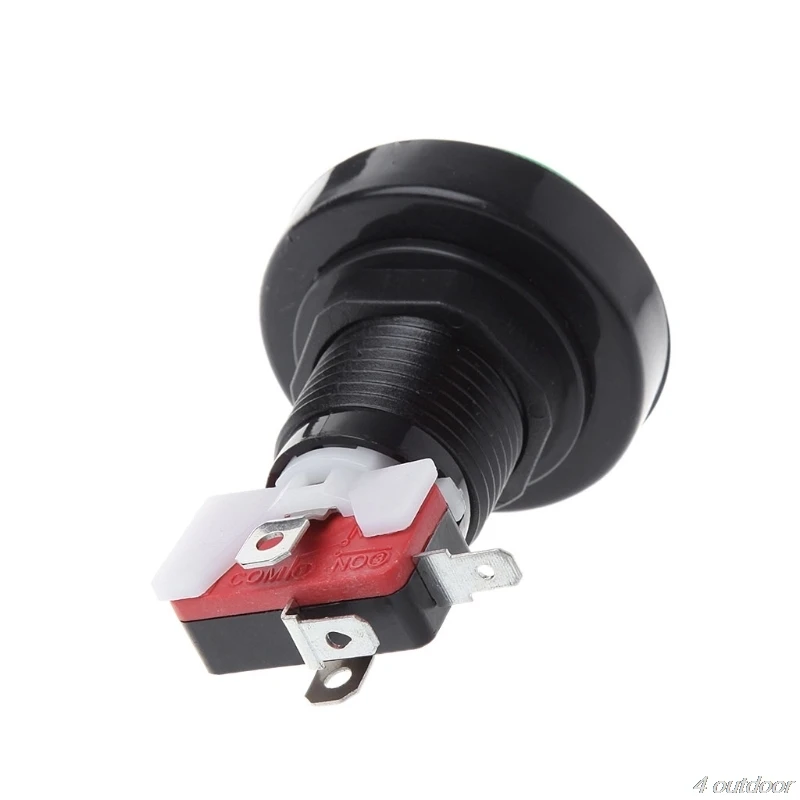 Новый 45 мм кнопочный аркадный блок питания 12 В светодиодный круглый