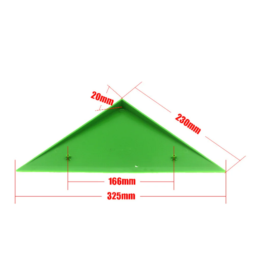 

4PCS Durable Triangle Foosball Table Football Table Corner Edge Protector Fit for Most Foosball Tables Green