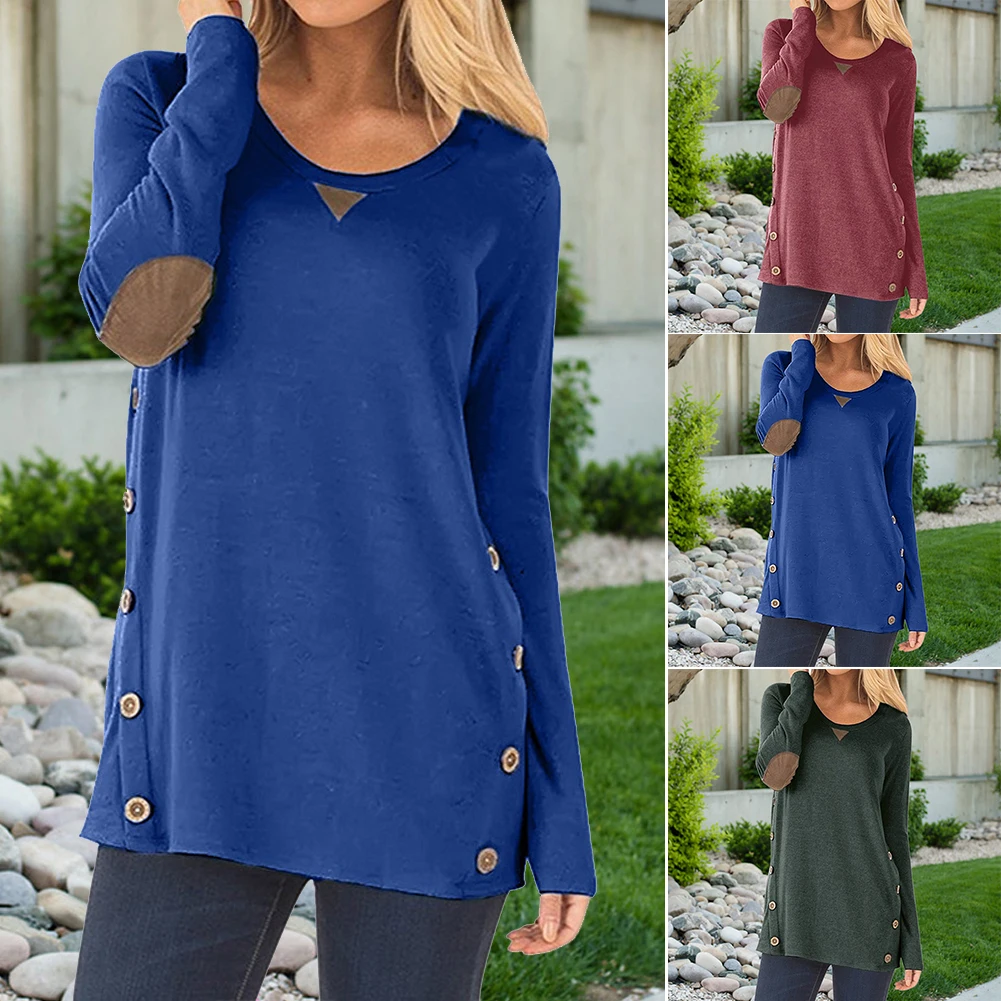 Осенне-весенняя Мягкая Повседневная Свободная Толстовка с круглым вырезом и