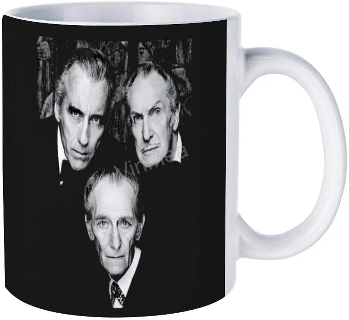 Забавная кофейная кружка чайная чашка для мужчин и женщин-Кристофер Ли Винсент