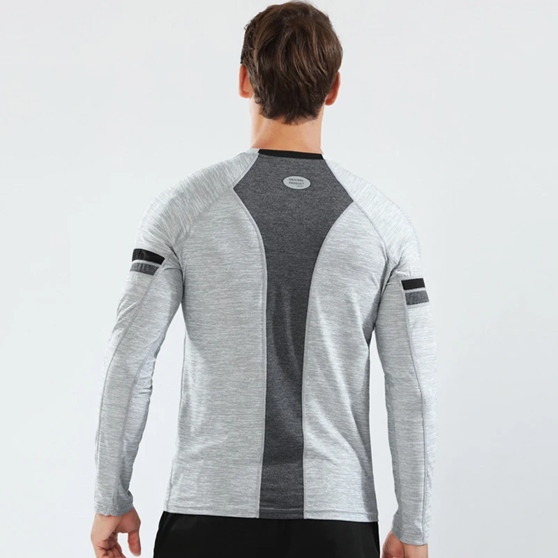 Psvteide Rashguard Мужская футболка для бега s Crossfit Футболка компрессионная рубашка