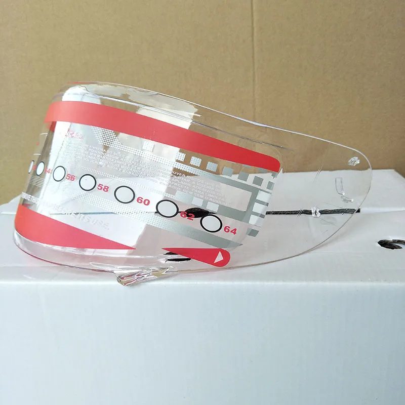 X14 Red Gold Visor Full Face Helmet Motorcycle Mirror PC Material Transparent | Автомобили и мотоциклы