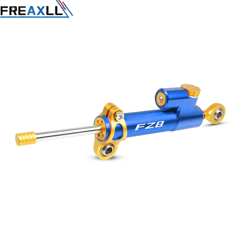 Gold-Blue For Yamaha FZ8 FZ 8 2011 2012 2013 Motorcycle Accessories Damper Stabilizer Damper Steering Reversed Safety Control - Цвет: Gold-Blue